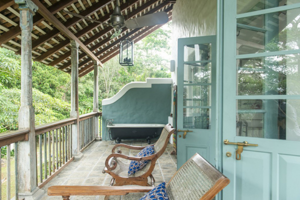 Sisindu Tea Estate Open Plan Bathtub | Galle, Sri Lanka