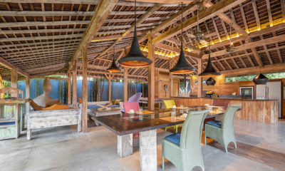 Blue Karma Villas Umalas Villa Kayu Indoor Dining Area | Umalas, Bali
