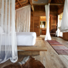 Blue Karma Villas Umalas Villa Kayu Bedroom with Mosquito Net | Umalas, Bali