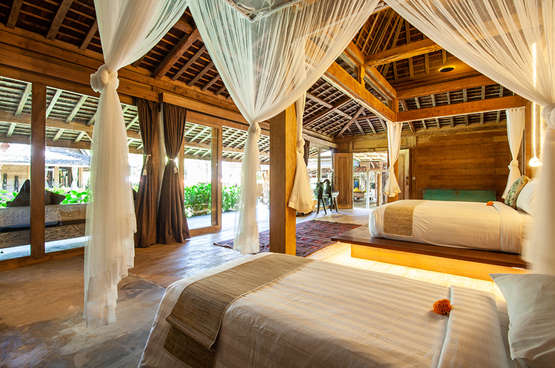 Blue Karma Villas Umalas Villa Kayu Twin Bedroom with View | Umalas, Bali