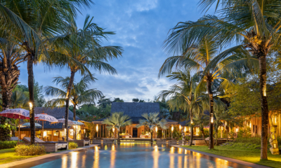 Blue Karma Villas Umalas Villa Kayu Villa at Night | Umalas, Bali
