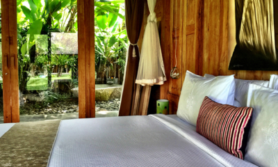 Blue Karma Villas Umalas Villa Kayu Bedroom and Bathroom with View | Umalas, Bali