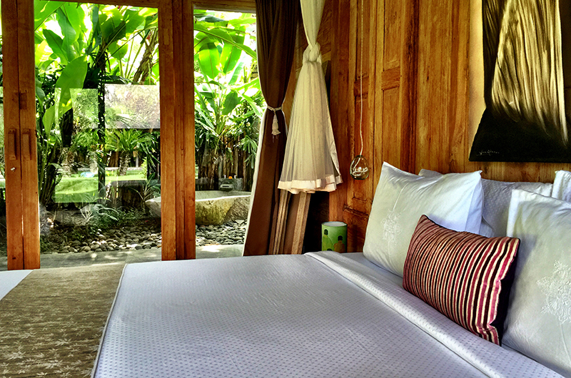 Blue Karma Villas Umalas Villa Kayu Bedroom and Bathroom with View | Umalas, Bali