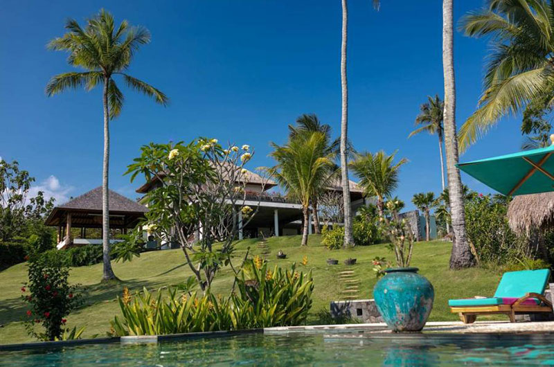 Villa Palem Gardens and Pool at Day Time | Tabanan, Bali