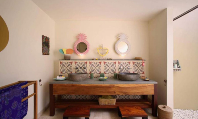 Villa Palem His and Hers Bathroom | Tabanan, Bali