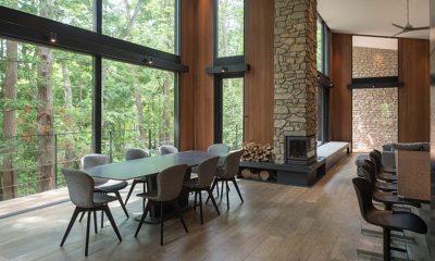 Villa El Cielo Living and Dining Area | Hakuba, Nagano