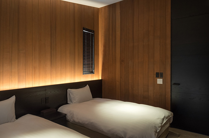 Villa El Cielo Twin Bedroom | Hakuba, Nagano