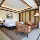Atulya Residence Bedroom with Lamps | Bophut, Koh Samui