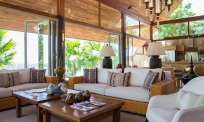 Avasara Residence Indoor Living Area with View | Bophut, Koh Samui
