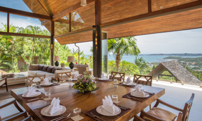 Kalya Residence Dining Area with Sea View | Bophut, Koh Samui
