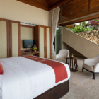 Kalya Residence Bedroom with Seating Area | Bophut, Koh Samui