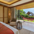 Kalya Residence Bedroom with Garden and Sea View | Bophut, Koh Samui