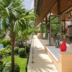 Kalya Residence Open Plan Seating Area in Balcony | Bophut, Koh Samui