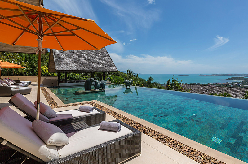 Purana Residence Pool Side Loungers | Bophut, Koh Samui