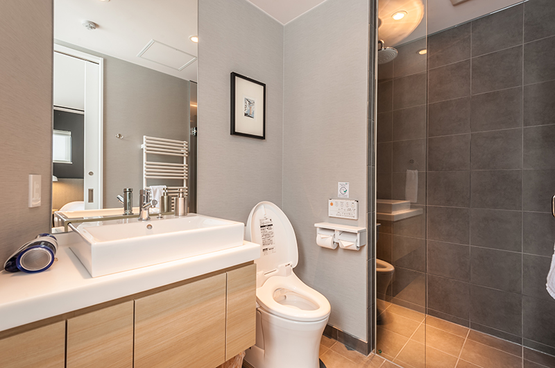 Ginkyo Bathroom | Hirafu, Niseko