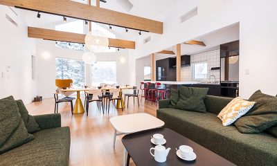 Icho Living and Dining Room | Hirafu, Niseko