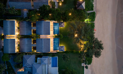 Twin Villas Natai Top View at Night | Natai, Phang Nga