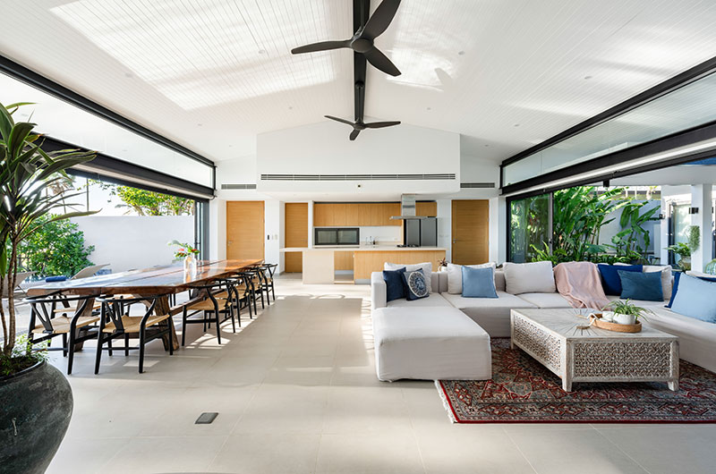 Twin Villas Natai Villa North Living and Dining Area | Natai, Phang Nga