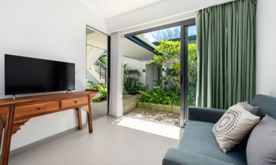 Twin Villas Natai Villa North Bedroom Five with Bunk Bed, Lounge and TV | Natai, Phang Nga