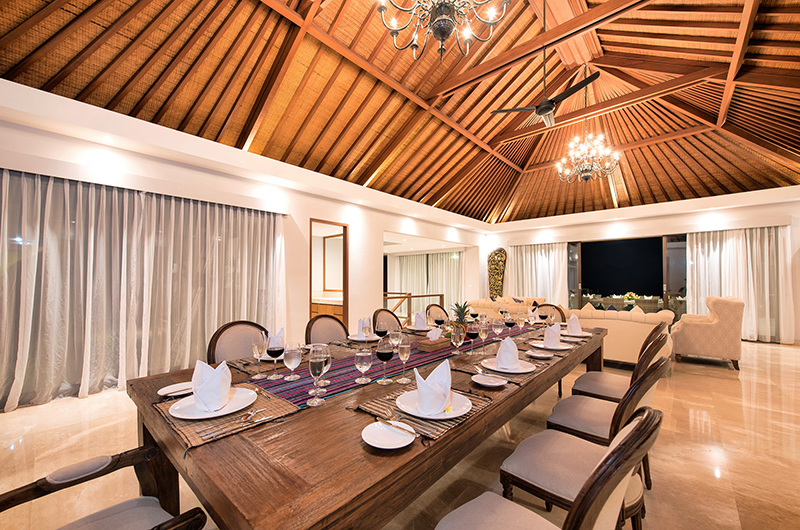 Karang Saujana Estate Villa Bale Agung Dining Area | Ungasan, Bali