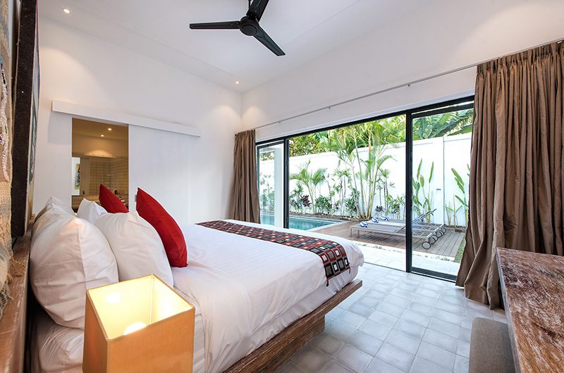 Villa Angel Bedroom with Pool View | Petitenget, Bali