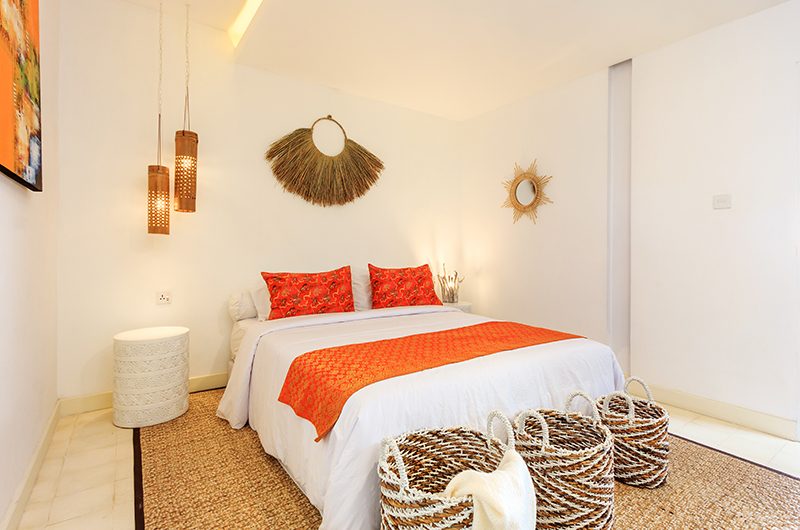 Villa Madura Bedroom Three with Lamps | Seminyak, Bali