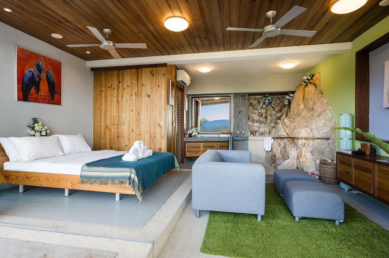 Quartz House Guest Bedroom Side | Taling Ngam, Koh Samui