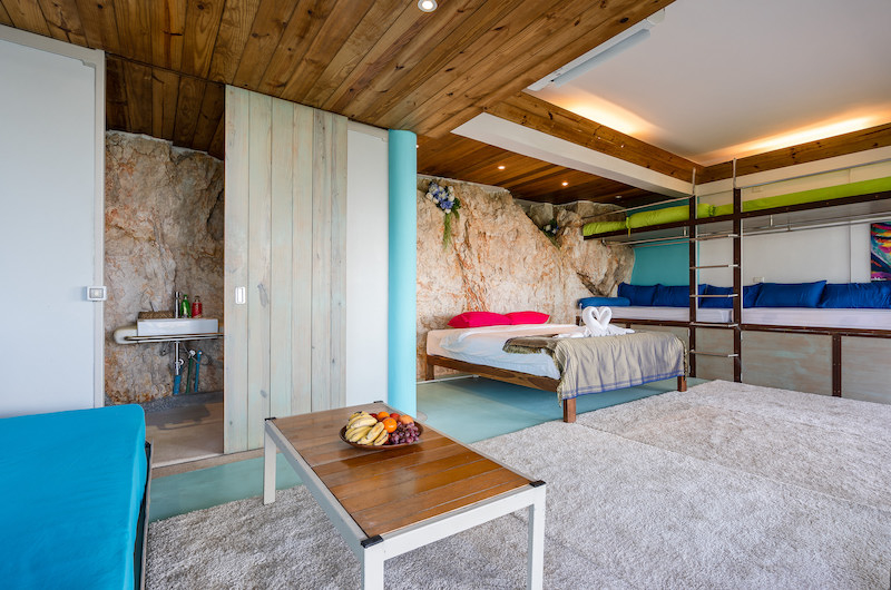 Quartz House Bedroom and Bunk Bed | Taling Ngam, Koh Samui