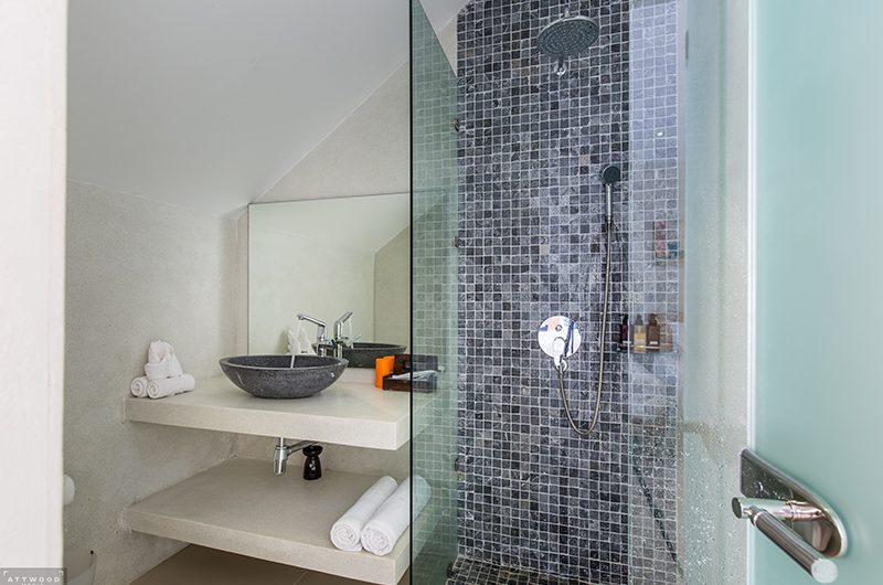 Villa Lily Bathroom with Shower | Bang Por, Koh Samui