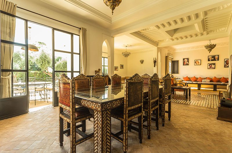 Villa Abalya 21 Dining Area | Marrakech, Morocco