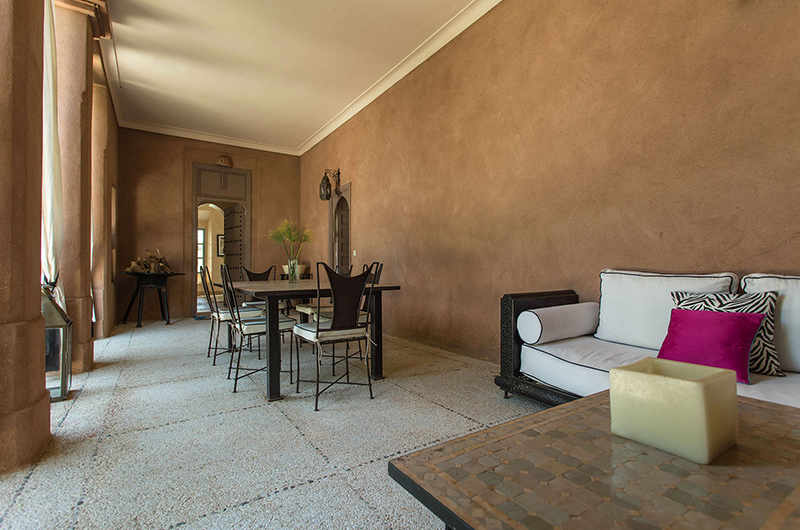Villa Akhdar 18 Dining Area | Marrakech, Morocco