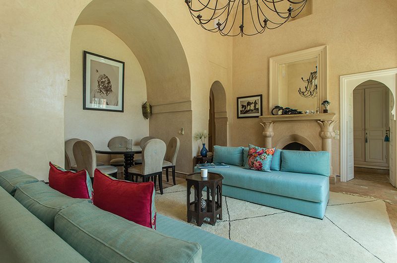 Villa Akhdar 18 Living Area | Marrakech, Morocco