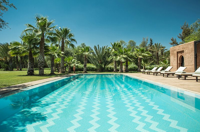 Villa Alouna Pool Area | Marrakech, Morocco