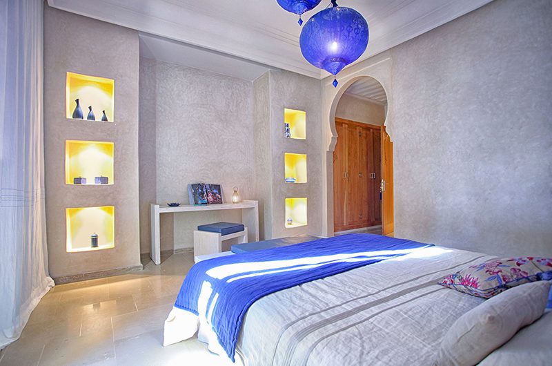 Villa Lankah Bedroom with Study Table | Marrakech, Morocco
