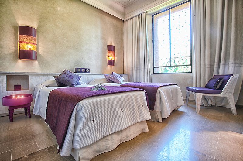 Villa Lankah Twin Bedroom | Marrakech, Morocco