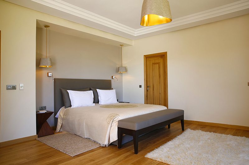 Villa Salamouni Bedroom with Lamps | Marrakech, Morocco