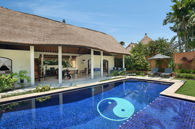 Impiana Seminyak Pool with Yin Yang Sign | Seminyak, Bali