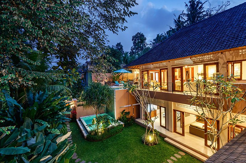 Villa Kembar Night View Building | Ubud, Bali