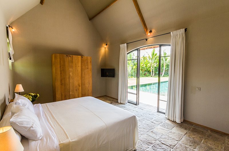 Villa Nehal Bedroom with Pool View | Umalas, Bali