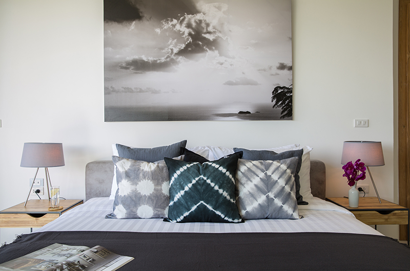 Azure Waters Bedroom Area | Maenam, Koh Samui