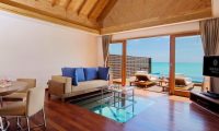 Hideaway Beach Resort Indoor Seating | Haa Alifu Atoll, Maldives