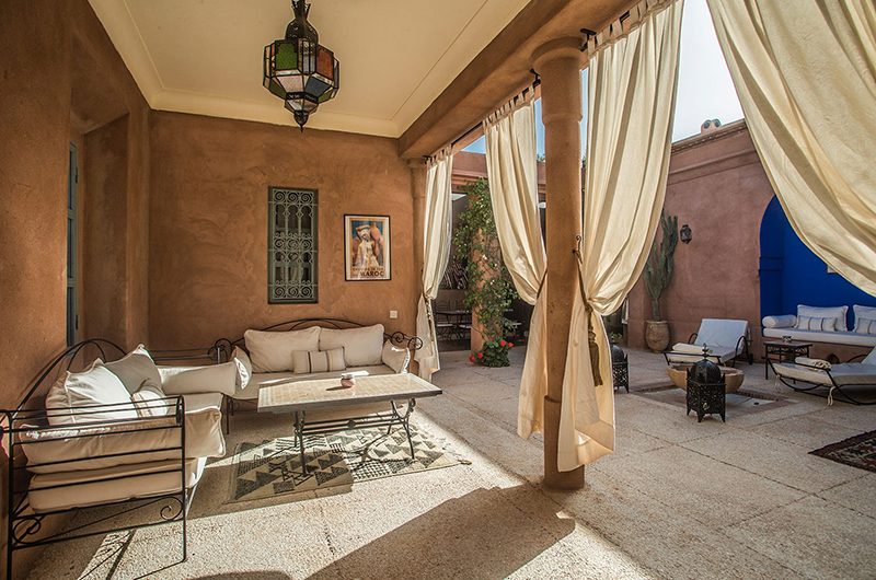 Villa Dar Tana Seating | Marrakesh, Morocco