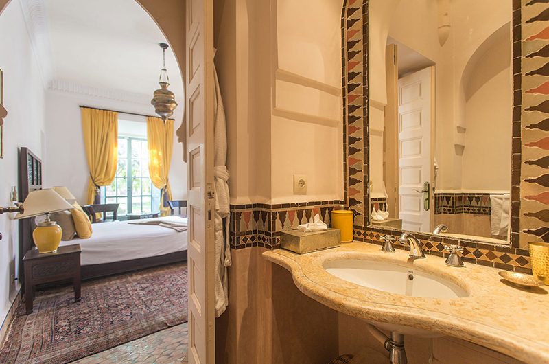 Villa Dar Tana Bedroom with Enclosed Bathroom | Marrakesh, Morocco