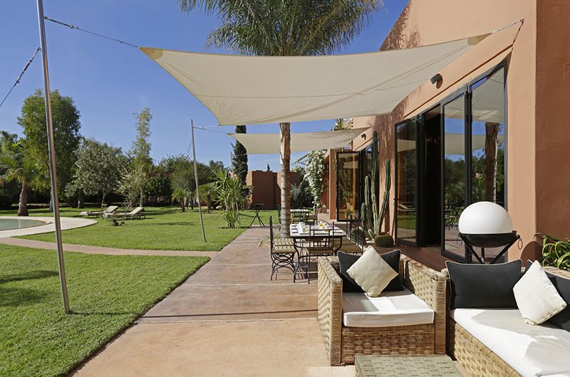 Villa Pars Outdoor Seating | Marrakesh, Morocco