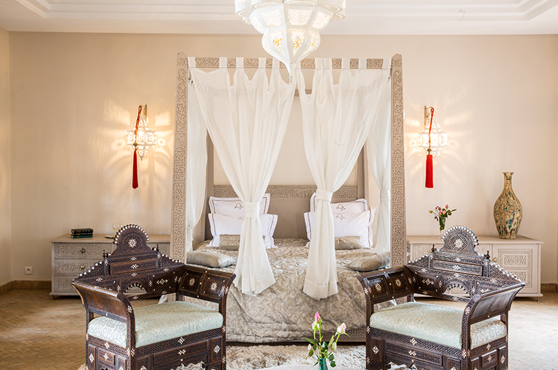 Villa Tika Living Master Bedroom Side | Marrakesh, Morocco