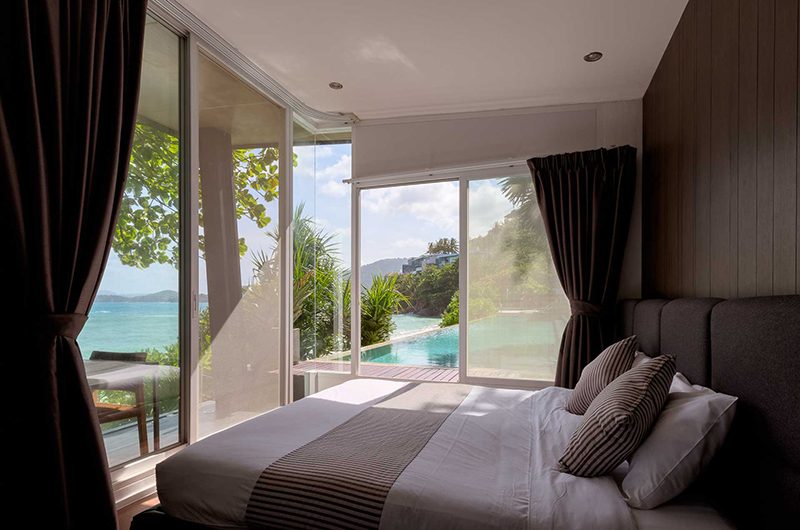 Villa Casa Del Playa Bedroom with Sea View | Kamala, Phuket