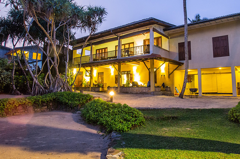 South Point Abbey Exterior at Night | Ahangama, Sri Lanka