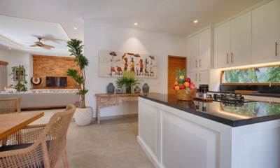 Villa Maya Canggu Indoor Living, Kitchen and Dining Area | Canggu, Bali