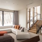 Hachi Indoor Seating | Hakuba, Nagano