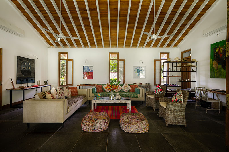 Boundary House Living Area | Galle, Sri Lanka